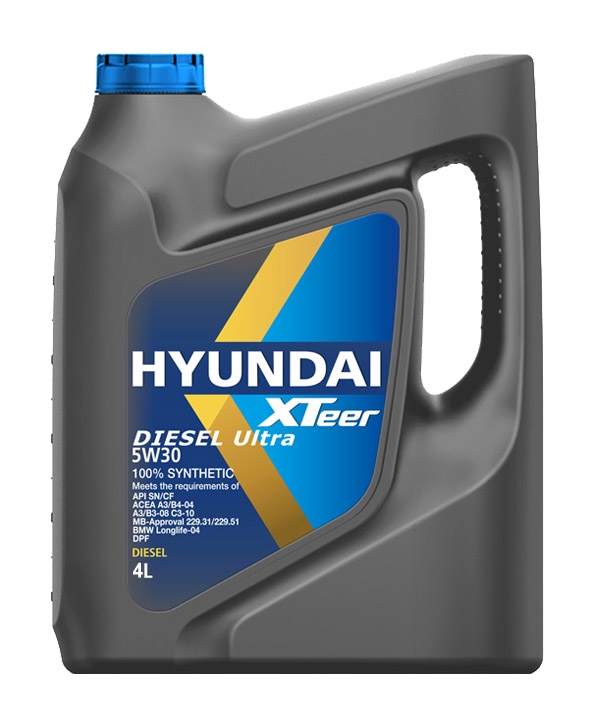 

Моторное масло Hyundai XTeer Diesel Ultra C3 5W30 синтетическое 6 л