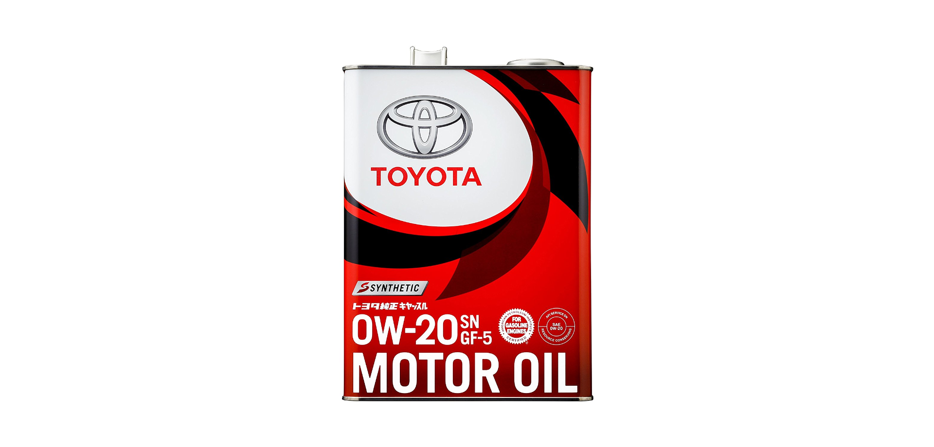 

Моторное масло TOYOTA MOTOR OIL 0W-20 синтетическое 4 л