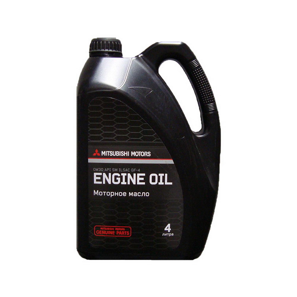 

Моторное масло Mitsubishi ENGINE OIL синтетическое 0W-30 4 л