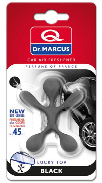 

Ароматизатор подвесной пластик "Lucky Top" black (Dr.MARCUS)