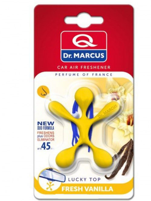 

Ароматизатор подвесной пластик "Lucky Top" fresh vanilla (Dr.MARCUS)