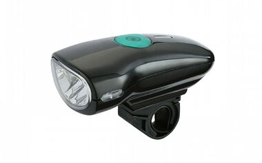 

Фонарь велосипедный STG JY-822 LED передний 4 диода (черный)