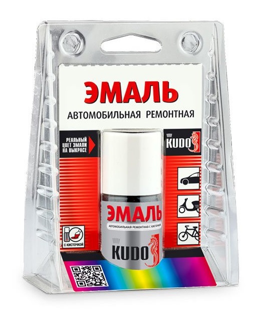 

Краска с кисточкой KUDO ремонтная 119 магма 15мл