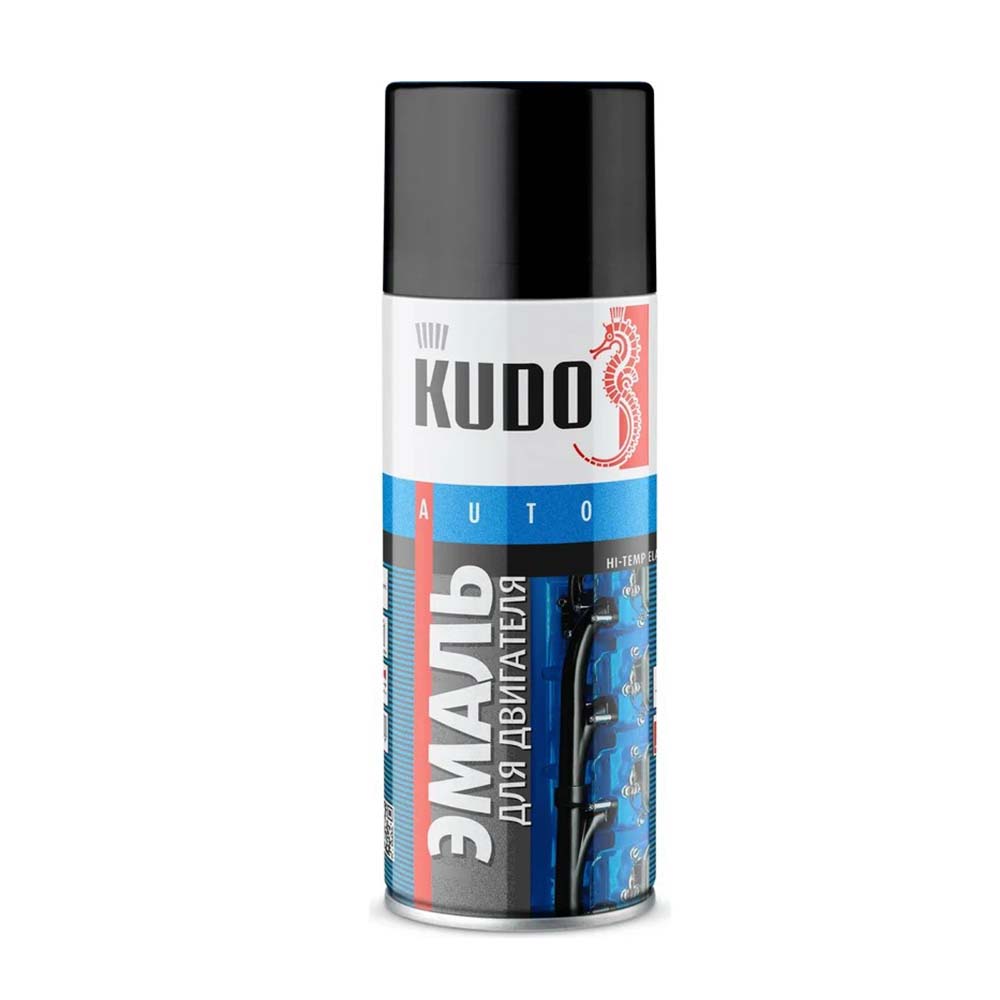 

Краска для двигателя KUDO черная KU-5131 520 мл