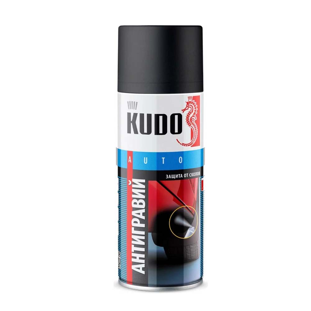 

Антигравий KUDO аэрозоль черный 520мл