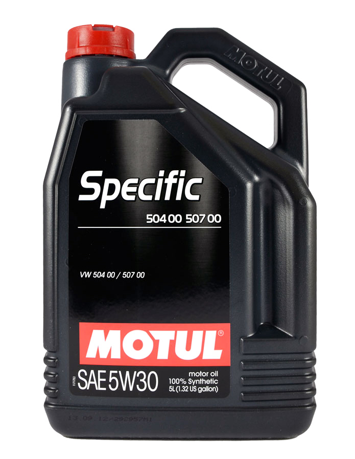 

Моторное масло MOTUL SPECIFIC 504.00-507.00 5W30 синтетическое 5л