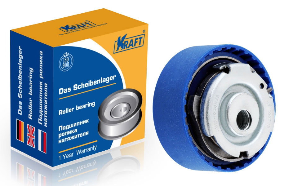 

Ролик ГРМ ВАЗ 2190 дв.21116 натяжной автомат KRAFT, 21116-1006238