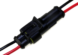 

Колодка соединительная 2 контактная 1.5 мм герметичная (м+п) (YADA)