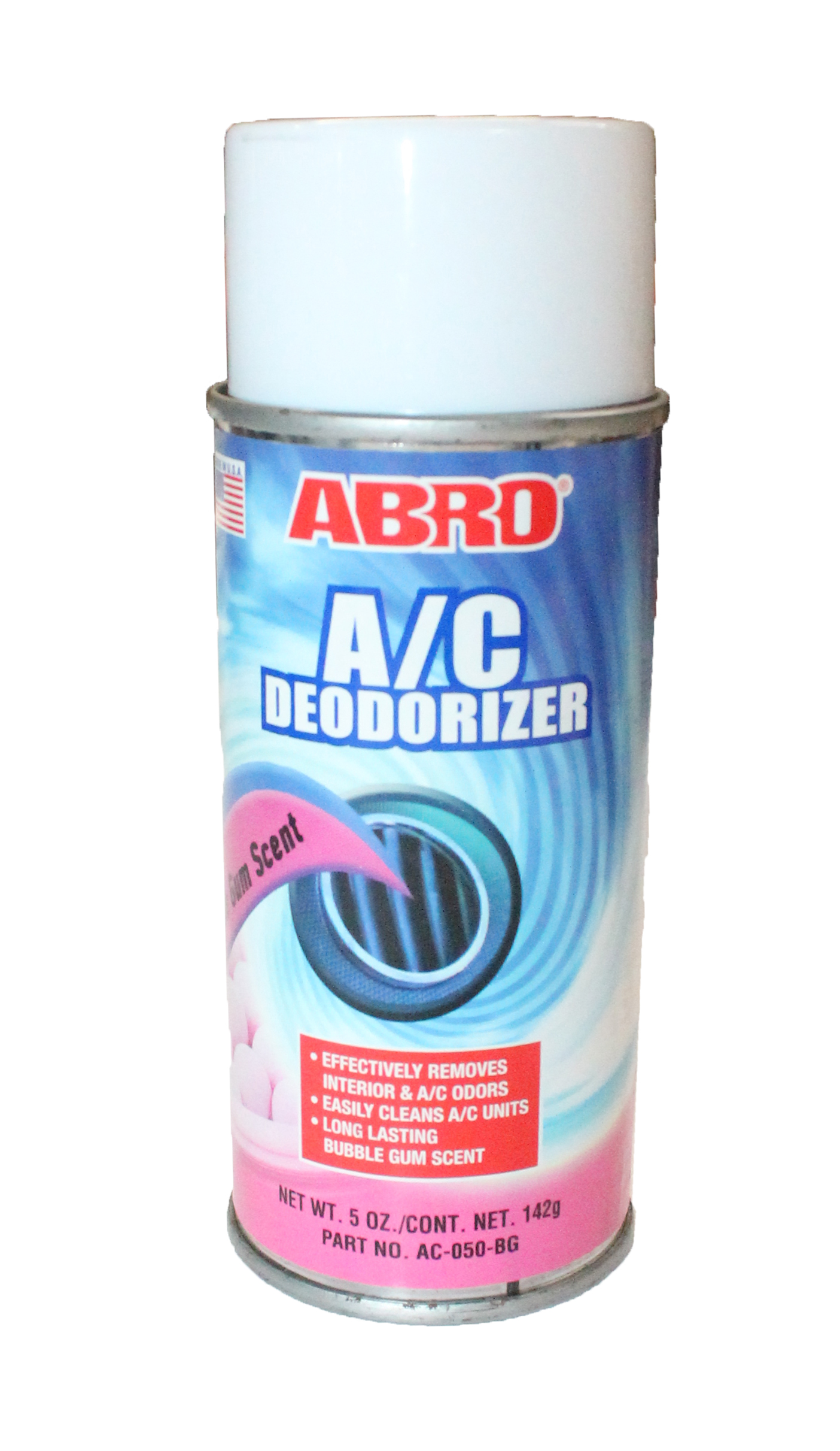 

Очиститель кондиционера аэрозоль (ABRO) AC-050-BG 142мл