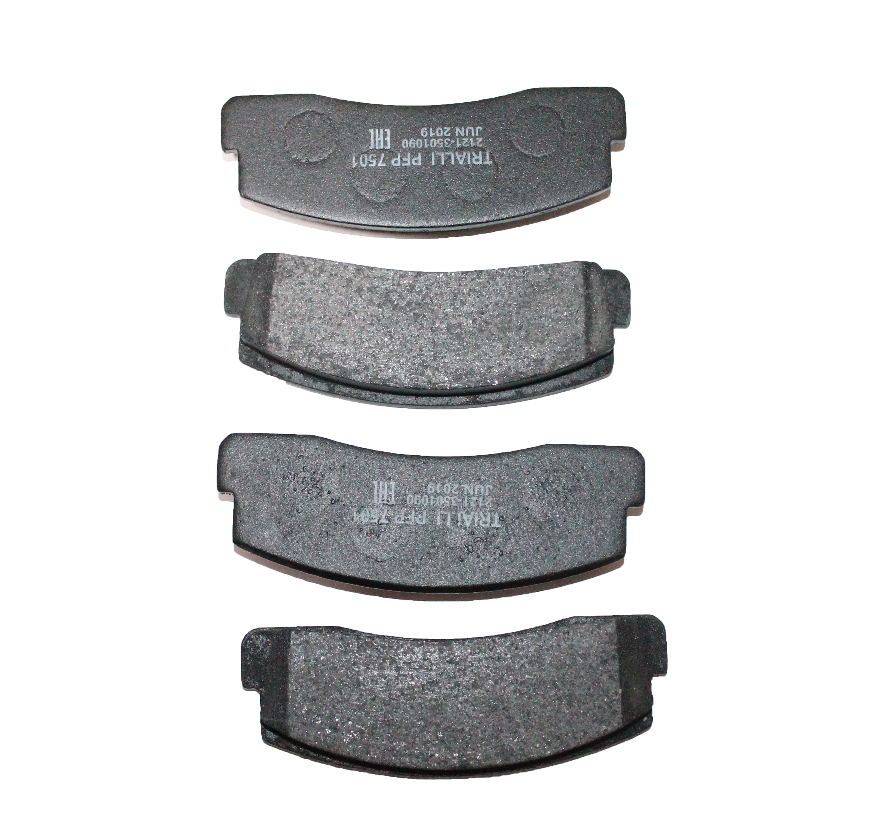 

Колодка тормозная ВАЗ 2121 213,2123 передняя TRIALLI Linea Perfezione PFP7501 (4 шт)